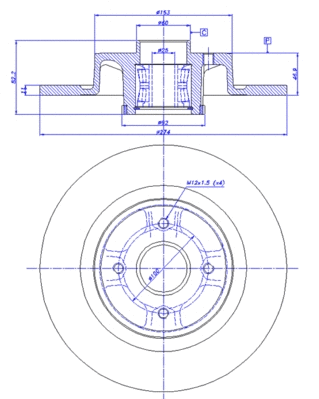 Brake Disc (142.694)