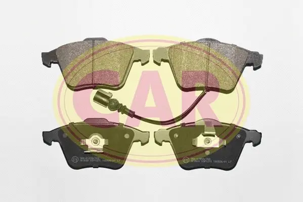 Brake Pad Set, disc brake (PNT0721)
