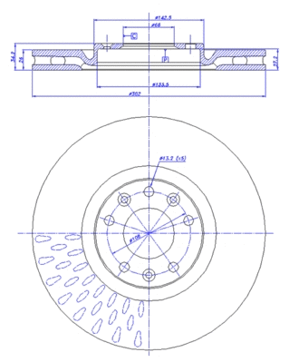 Brake Disc (142.1694)