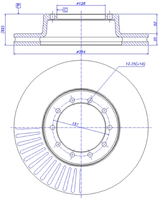 Brake Disc (150.510)
