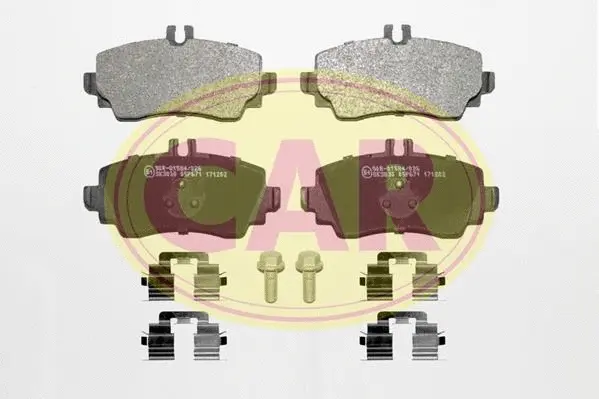 Brake Pad Set, disc brake (PNT176K)
