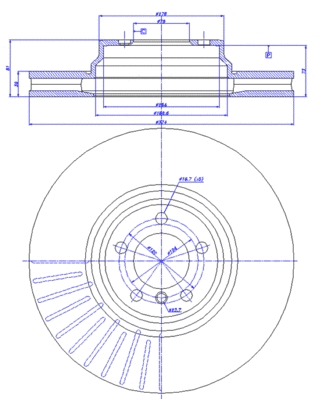 Brake Disc (142.1068)