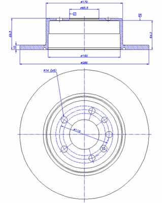 Brake Disc (142.489)
