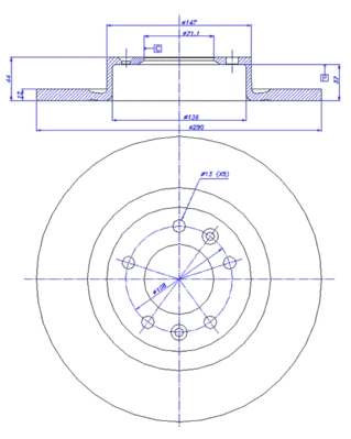 Brake Disc (142.1718)