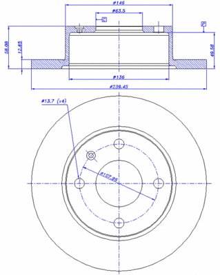 Brake Disc (142.258)