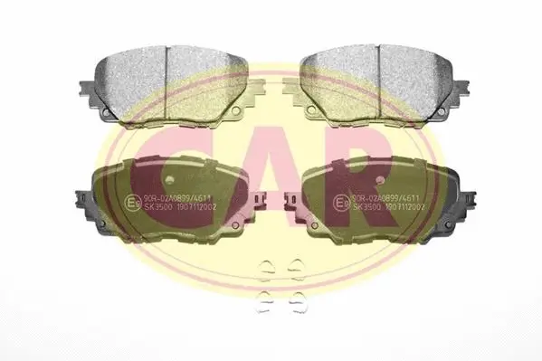 Brake Pad Set, disc brake (PNT2002)