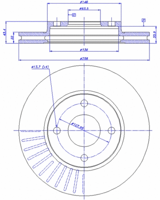 Brake Disc (142.242)