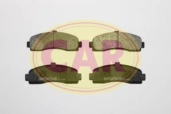 Brake Pad Set, disc brake (PNT935)