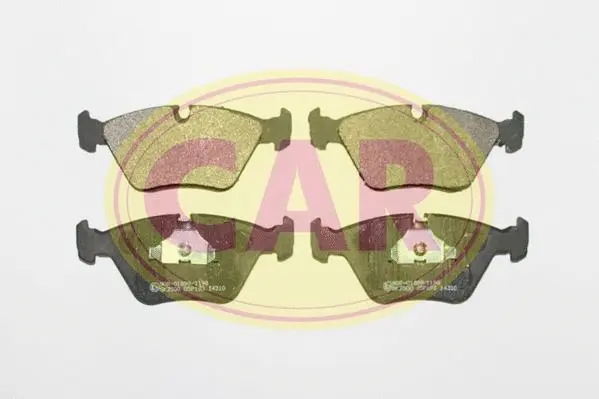 Brake Pad Set, disc brake (PNT391)