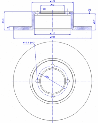 Brake Disc (142.500)
