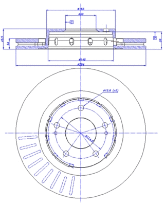 Brake Disc (142.1313)