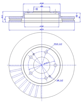 Brake Disc (142.1080)
