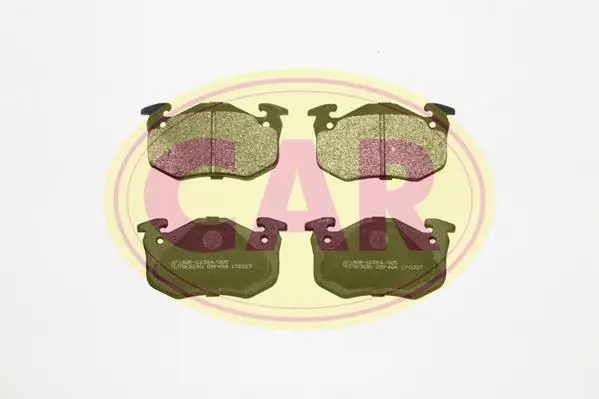 Brake Pad Set, disc brake (PNT484)