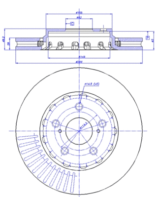 Brake Disc (142.1530)