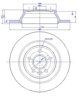 Brake Disc (142.1537)