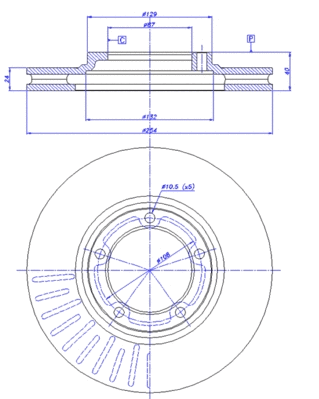 Brake Disc (142.368)