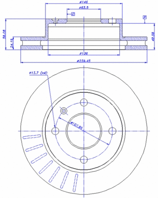 Brake Disc (142.257)