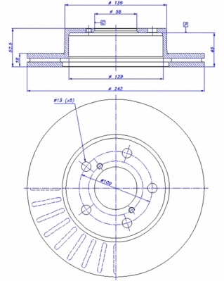 Brake Disc (142.850)