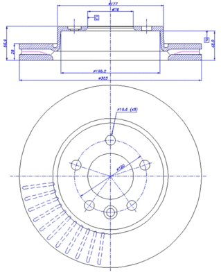 Brake Disc (142.1619)