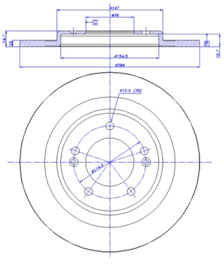 Brake Disc (142.1735)