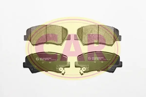 Brake Pad Set, disc brake (PNT3571)