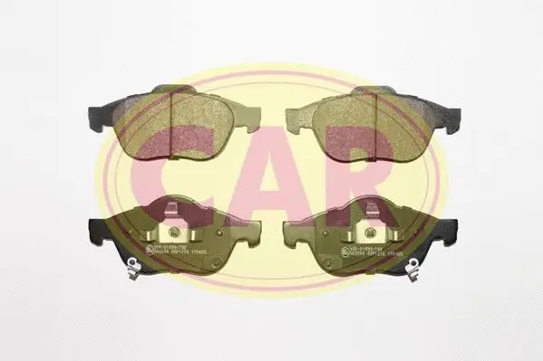 Brake Pad Set, disc brake (PNT5121)