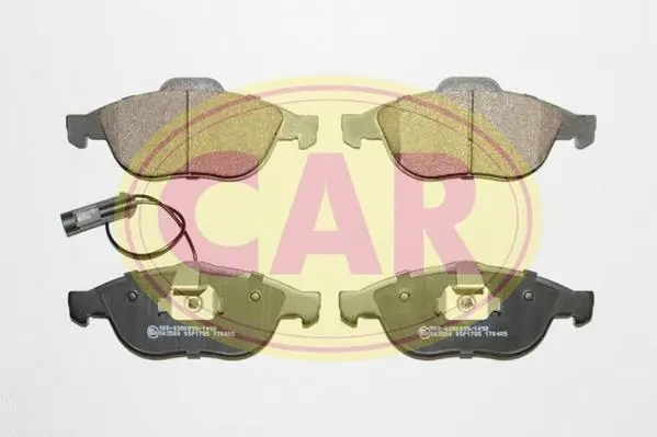 Brake Pad Set, disc brake (PNT5871)