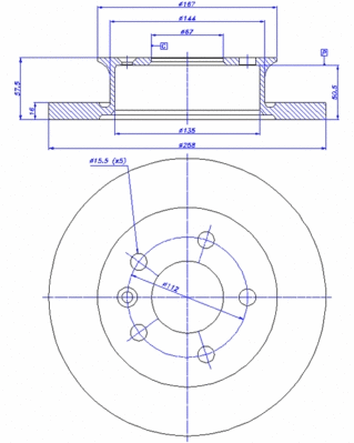 Brake Disc (142.728)