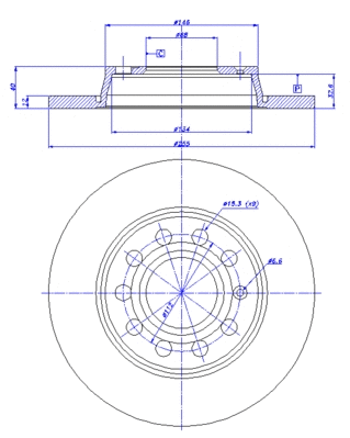 Brake Disc (142.287)