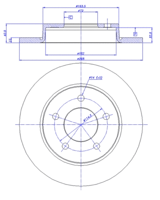 Brake Disc (142.1120)