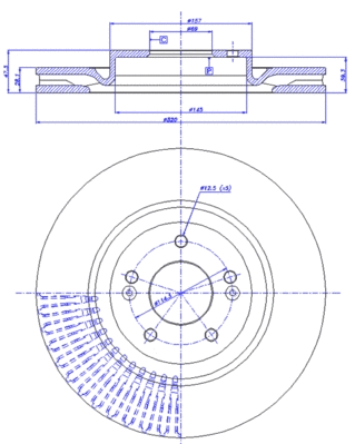 Brake Disc (142.1734)