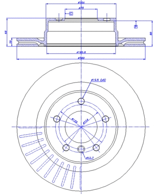 Brake Disc (142.1732)