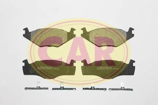 Brake Pad Set, disc brake (PNT422)