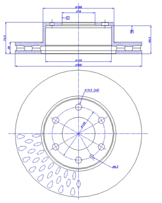Brake Disc (142.1457)