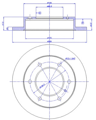 Brake Disc (142.522)