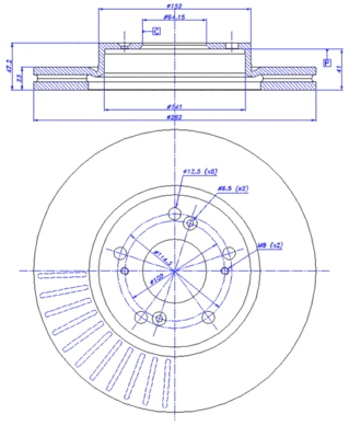 Brake Disc (142.1107)