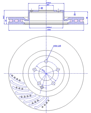 Brake Disc (142.1693)