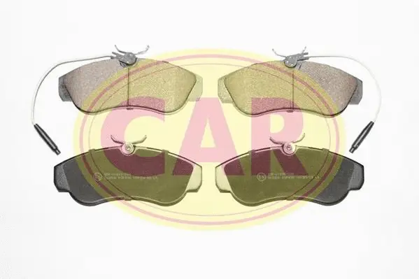 Brake Pad Set, disc brake (PNT494)