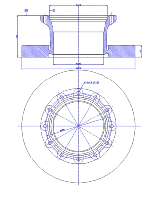 Brake Disc (150.532)