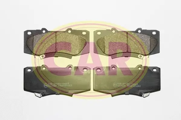 Brake Pad Set, disc brake (PNT2861)