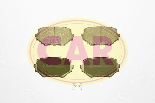 Brake Pad Set, disc brake (PNT897)