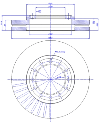 Brake Disc (142.1126)
