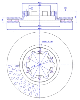Brake Disc (142.1231)