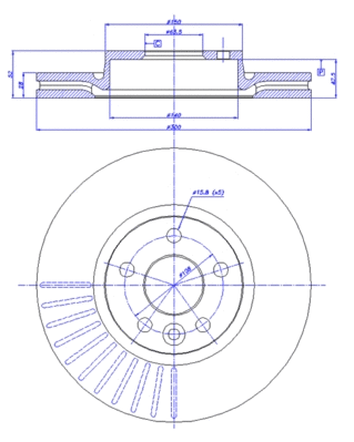 Brake Disc (142.1365)