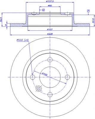 Brake Disc (142.660)