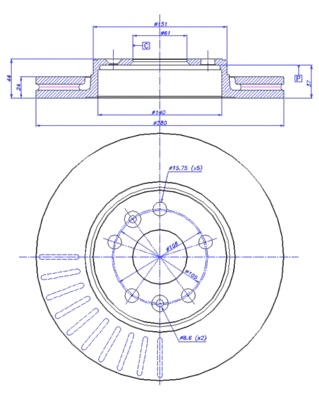 Brake Disc (142.1531)