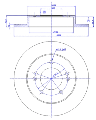 Brake Disc (142.1560)