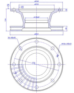 Brake Disc (150.080)