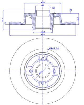 Brake Disc (142.1567)