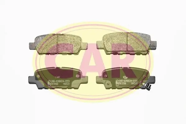 Brake Pad Set, disc brake (PNT2681)